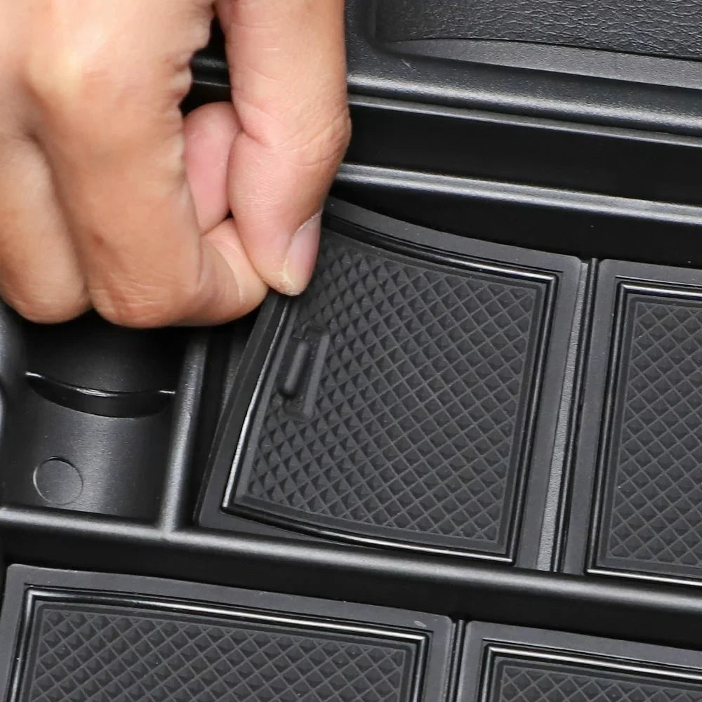 Organizer Central Teledu Box Armrest Tray Storage