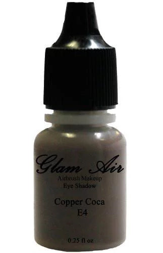 &amp; Green, Green, Cocoa, Fl. (3) Airbrush Eyeshadow Cocoa, Air 0.25 Shimmery Bottles Set of E4Copper Fair Glam Water-based s-E1 of Three Oz. Gold Fair Copper E9shimmery Gold