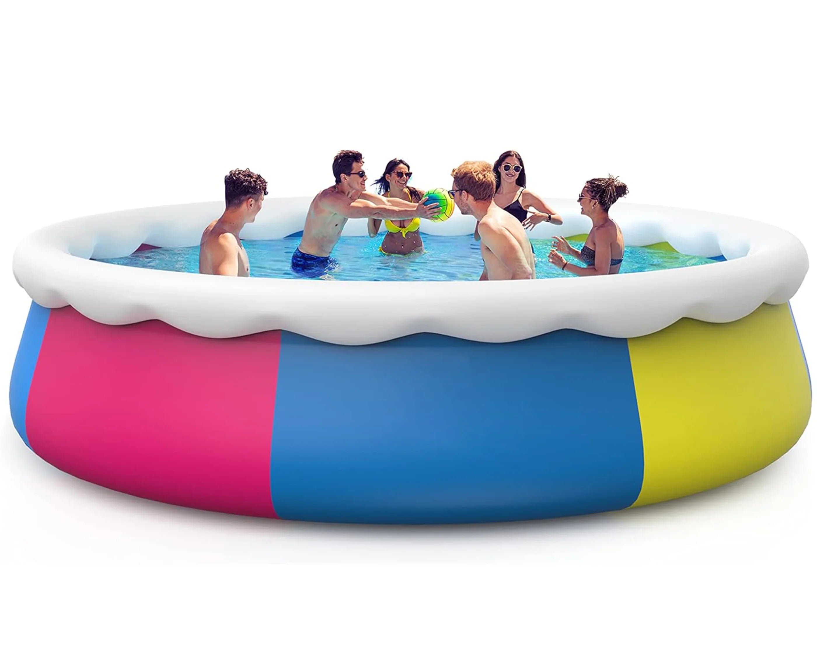 x Inolait Kids Above Sport Family 15' Ground Water Swimming Pool Inflatable for 36"