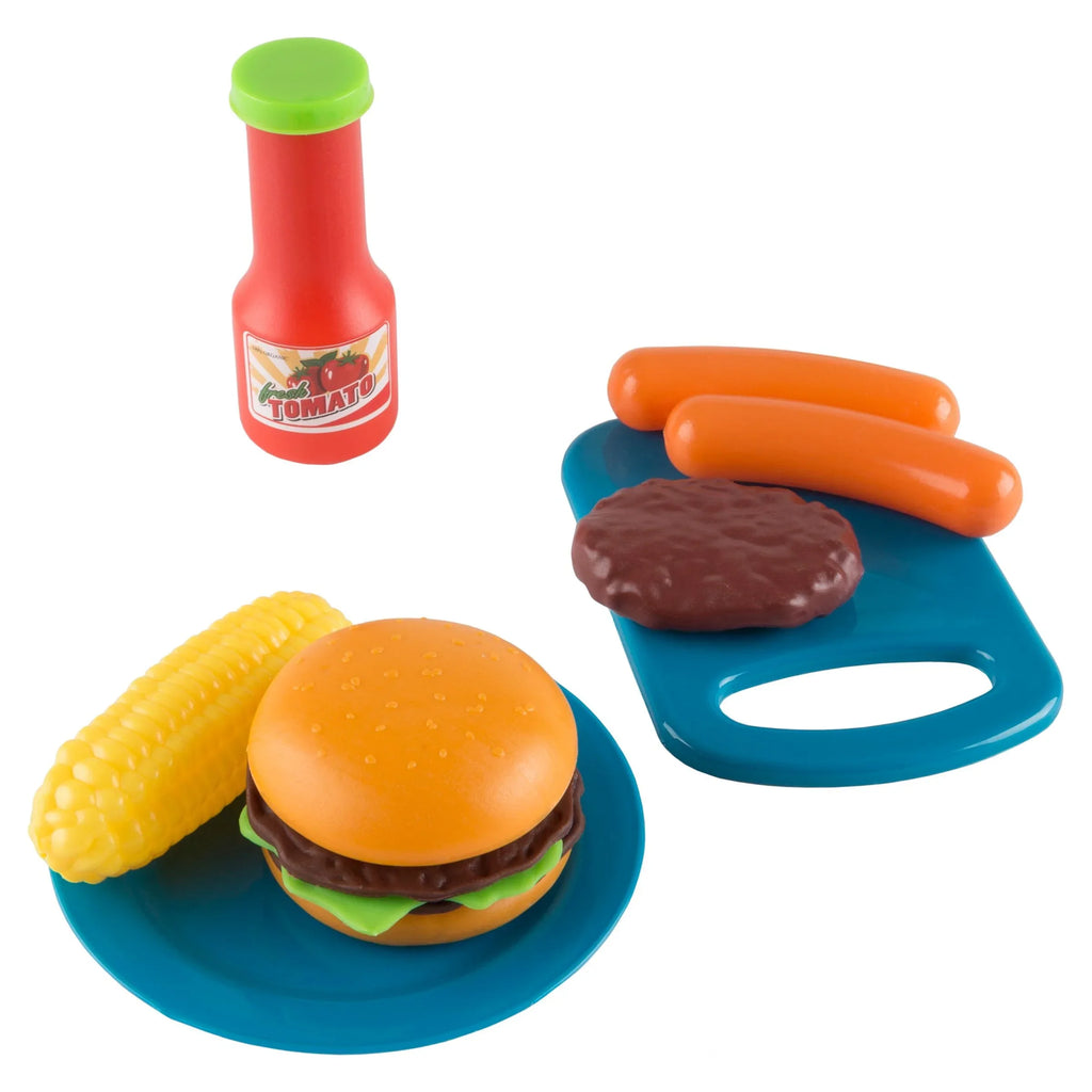 Play! - Dinner Toy Grill Hey! Set Set Kids Play Pretend Play BBQ