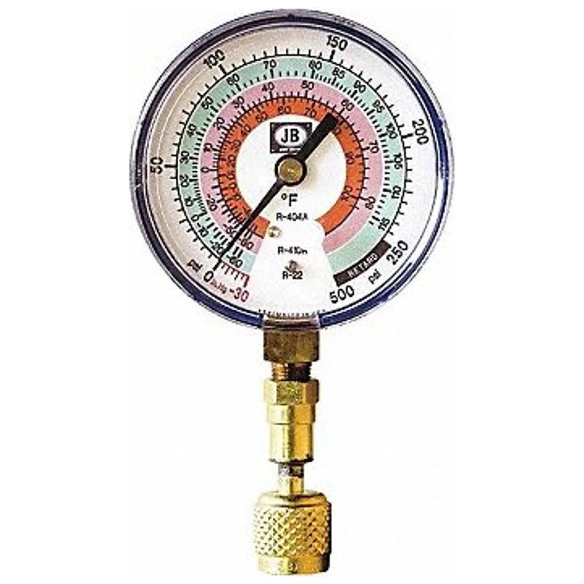 R-22, Test R-410A Jb R-404A, Gauge,Blue,For Industries QC-G820