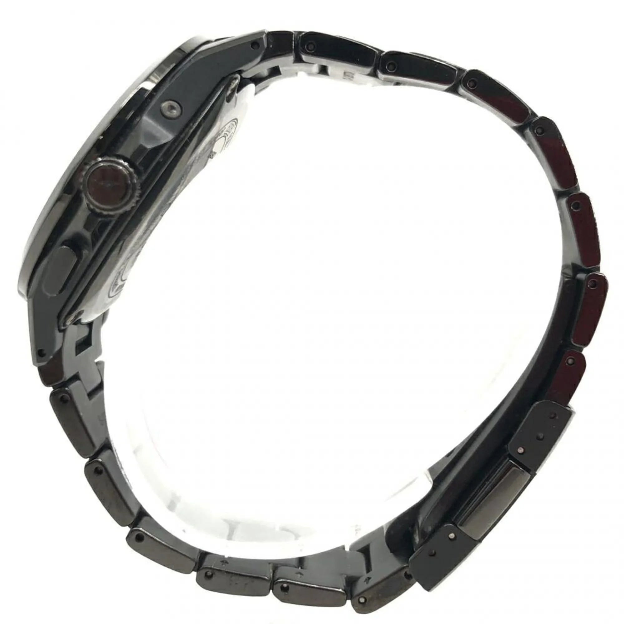 Solar Quartz Casio OCIANUS CASIO (Fair) Pre-Owned Black Radio OCW-S100B-1AJF