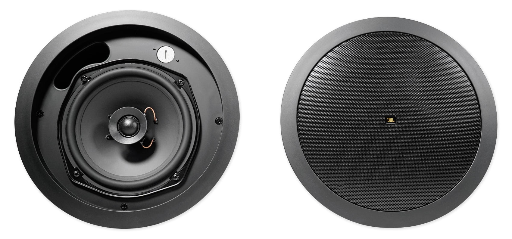 Speakers+Amp 4) JBL Wall+6.5" 5.25" Black Restaurant/Cafe/Bar Ceiling Commercial