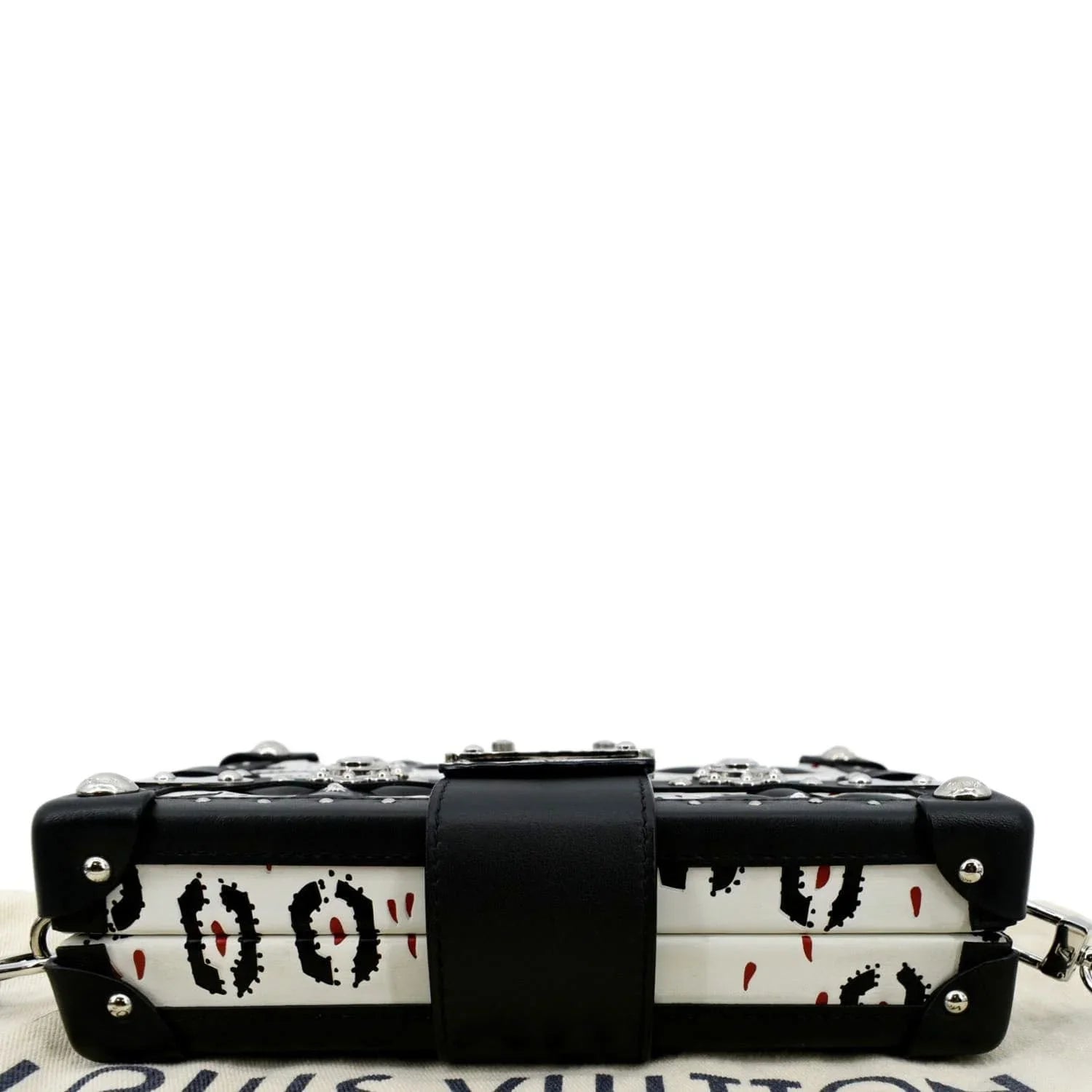 Malle Graphic Crossbody LOUIS Leather Petite Bag Print VUITTON Black/Multicolor Pre-owned
