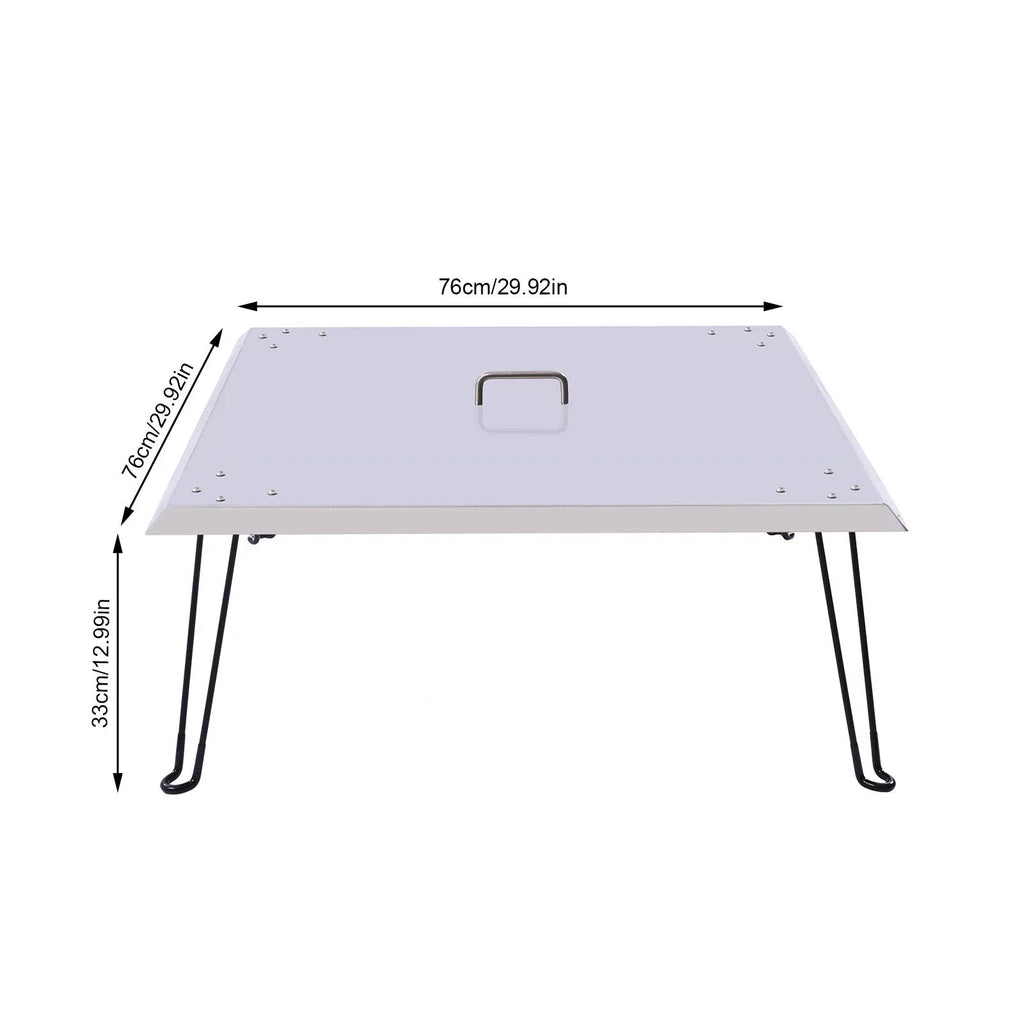Fire Fire Pit Heat Pit Burner Deflector-Turn Cover Heater Patio into a 30"x30"