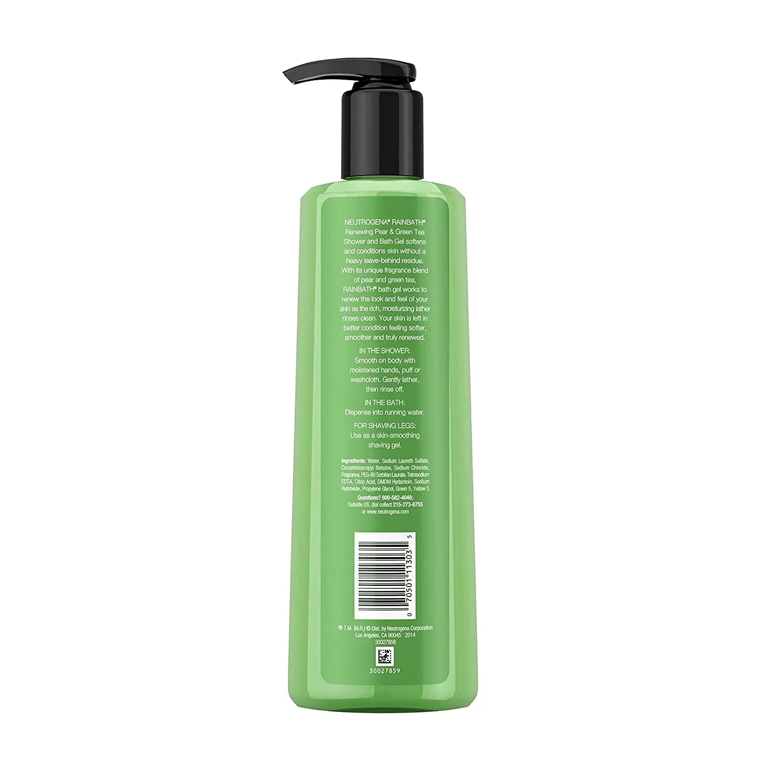 Rainbath Shower Green Tea Gel Pack Bath 16 Neutrogena and and 3 Ounce Pear