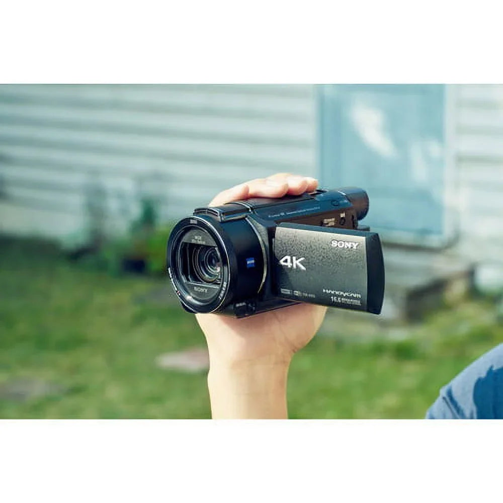 Set Ultra HD Starter Sony Handycam Camcorder - FDR-AX53 4K