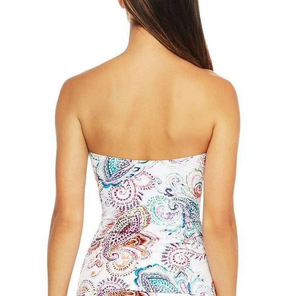 Paisley Top, Swim US Captiva WHITE 4 Ralph Lauren Lauren Tankini Twist-Front
