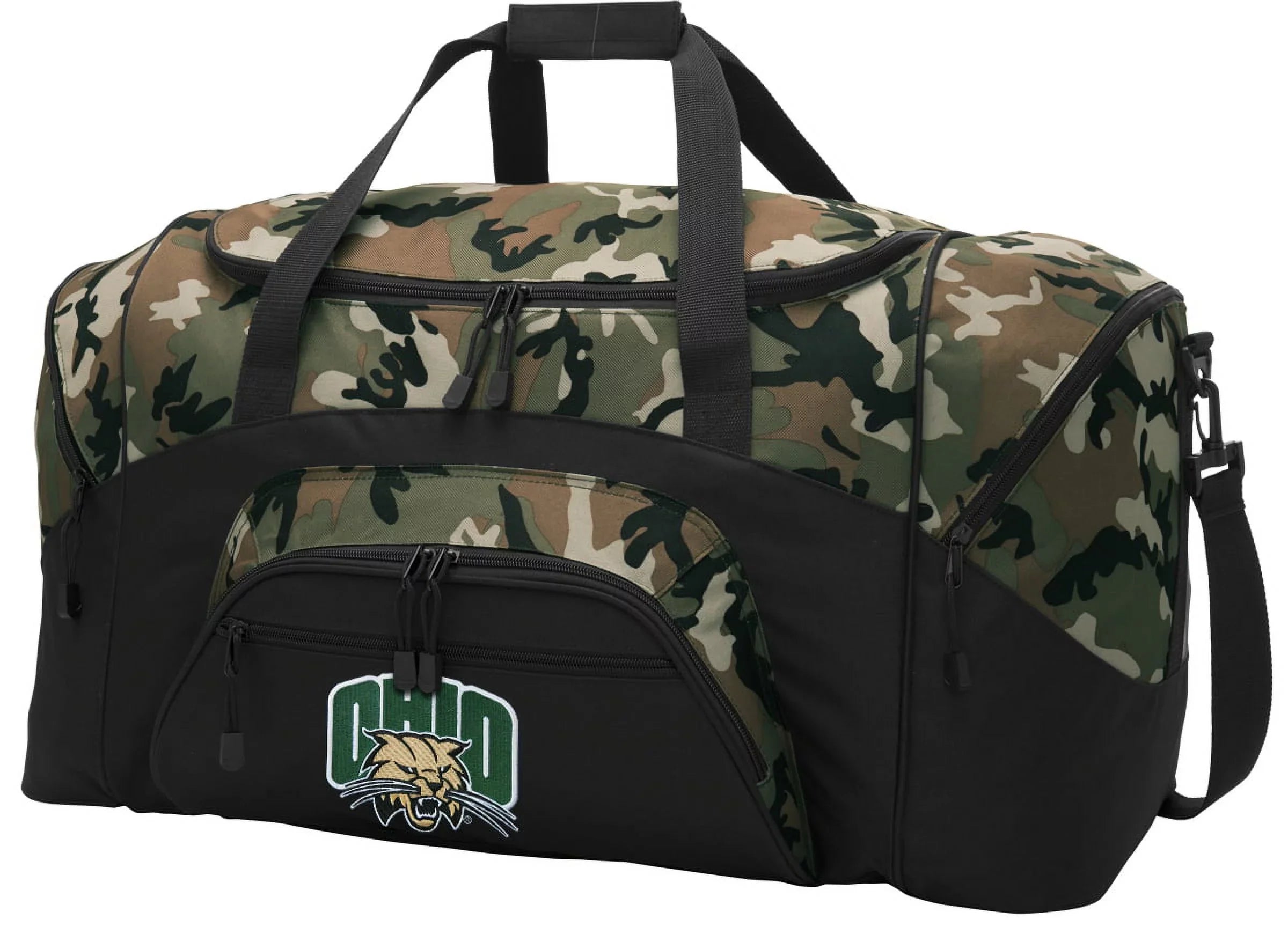 BAG Ohio University University CAMO Ohio Bobcats GYM Duffel Bag