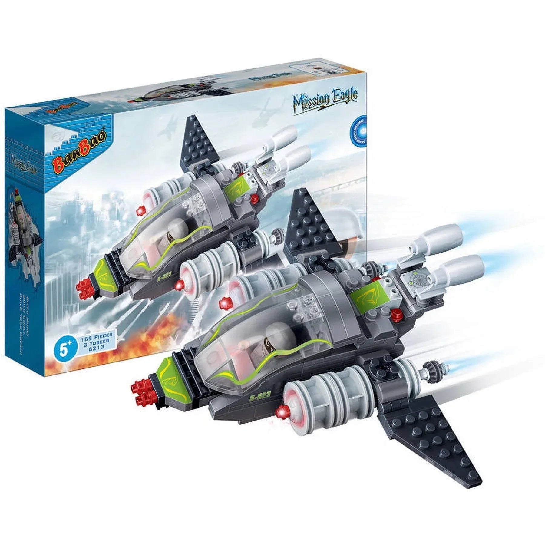 BanBao Fighter Combat Playset Eagle Mission