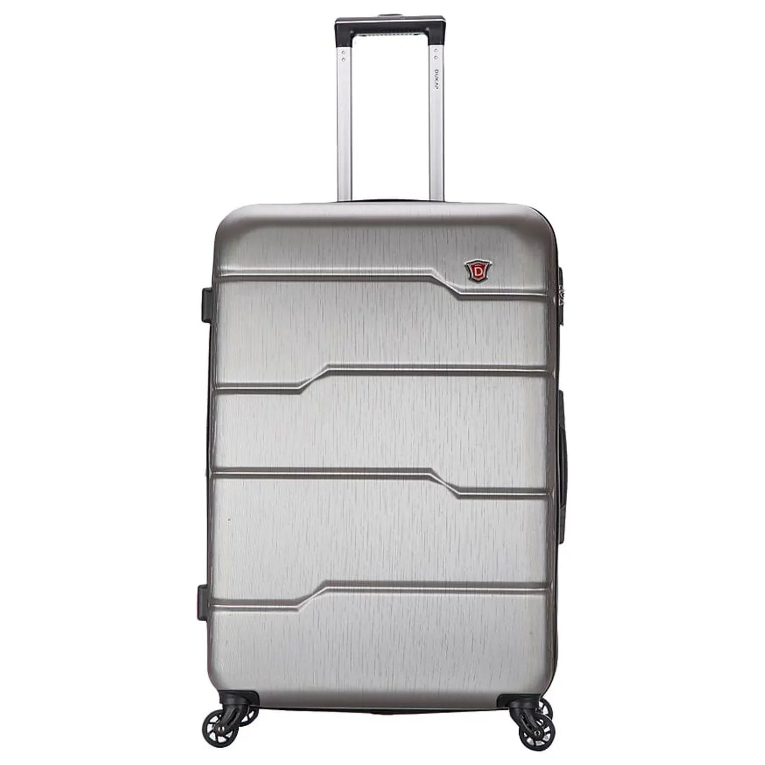 DUKAP Spinner Plastic Silver 4-Wheel (DKROD00L-COA) RODEZ Luggage Large