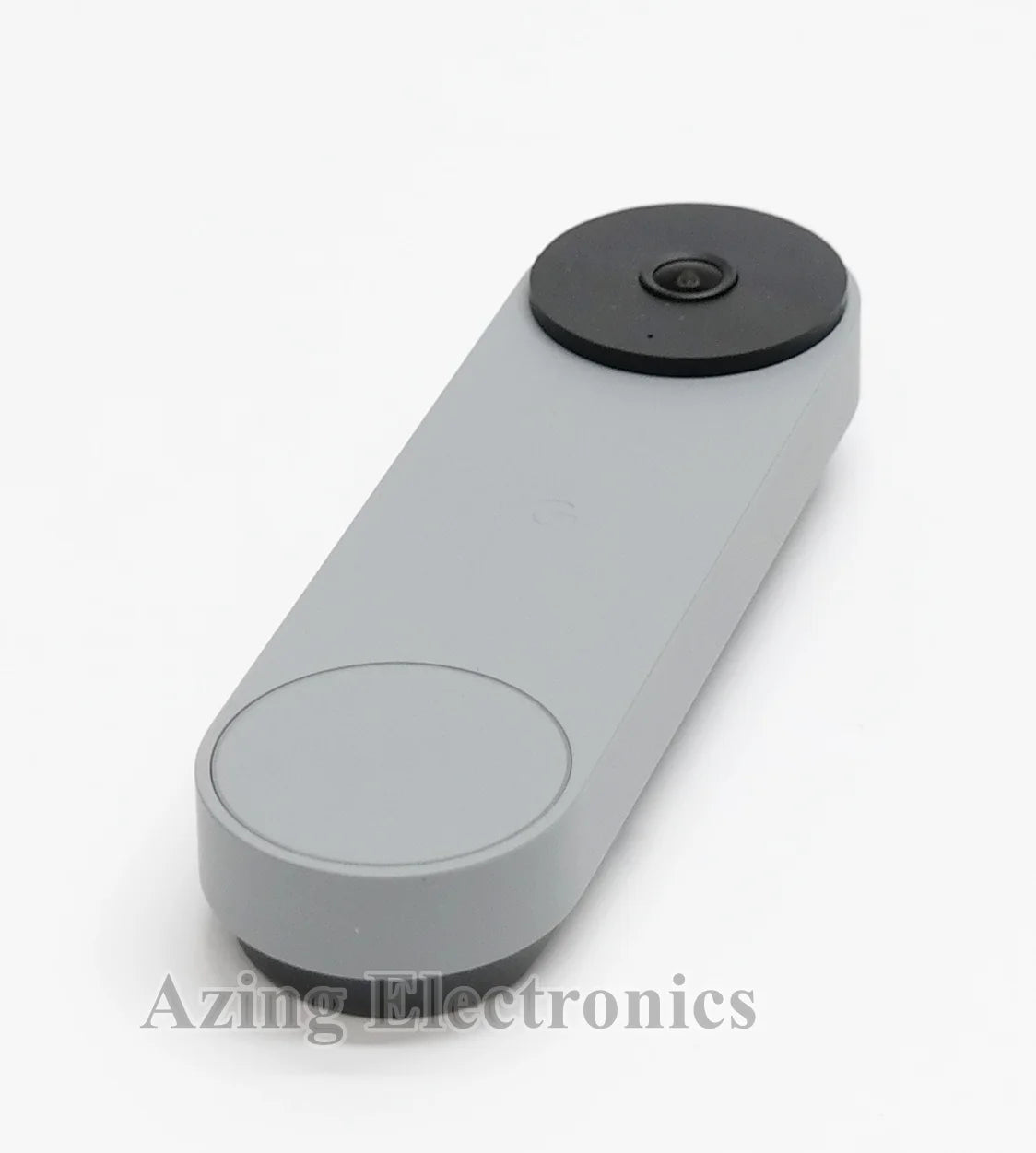 included Video Google not GWX3T (Battery) WiFi (doorbell Nest Gray GA02076-US Smart only) accessories - pre-owned Doorbell