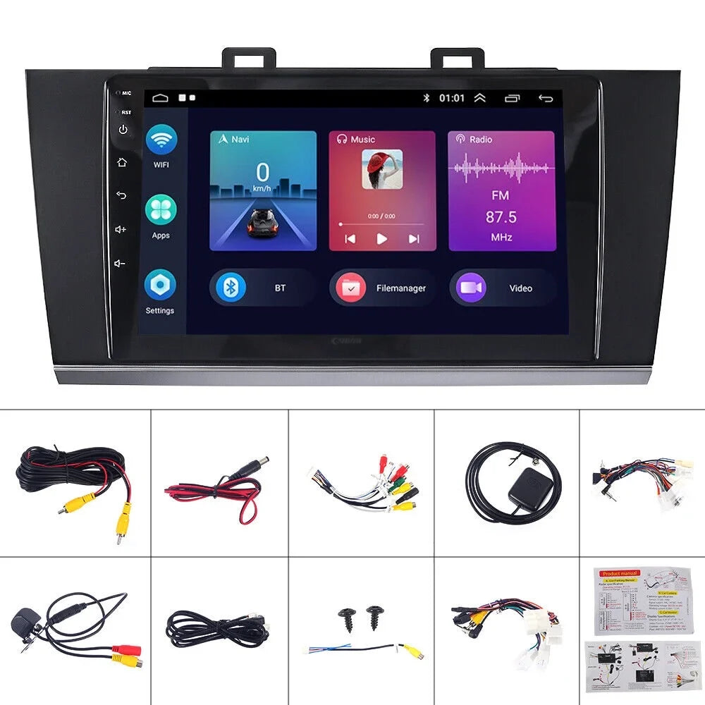 Your Outback Optimize Daily Touchscreen Android Audio GPS with Subaru Commutes Legacy Carplay High-Quality 9IN Upgrade Streaming