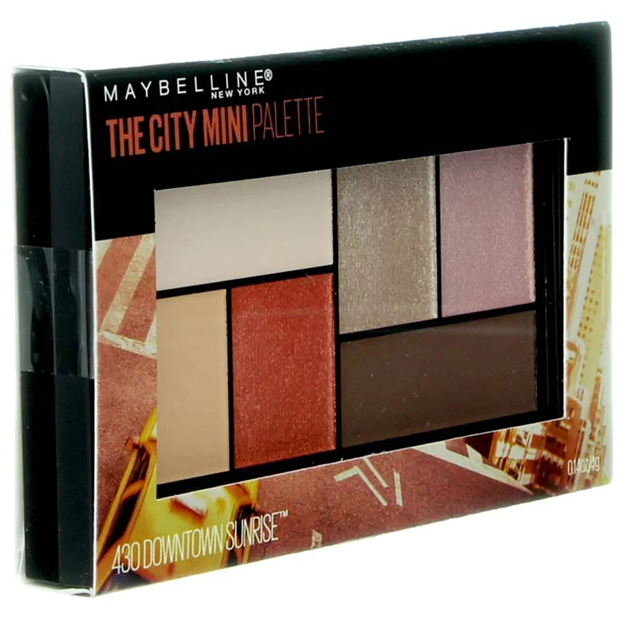City oz Eyeshadow 3) (Pack 0.14 Downtown Makeup, The of Palette Sunrise, Mini Maybelline
