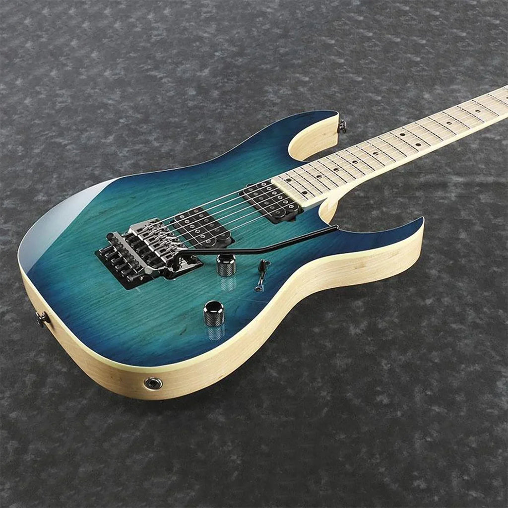 Guitar Ibanez Premium Green RG652AHM Electric Burst) (Nebula