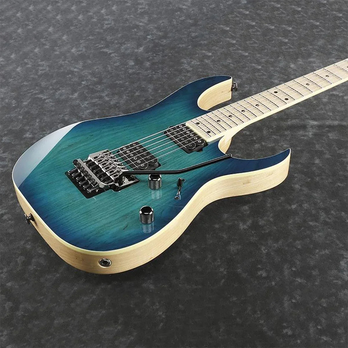 Guitar Ibanez Premium Green RG652AHM Electric Burst) (Nebula