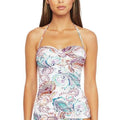 Paisley Top, Swim US Captiva WHITE 4 Ralph Lauren Lauren Tankini Twist-Front