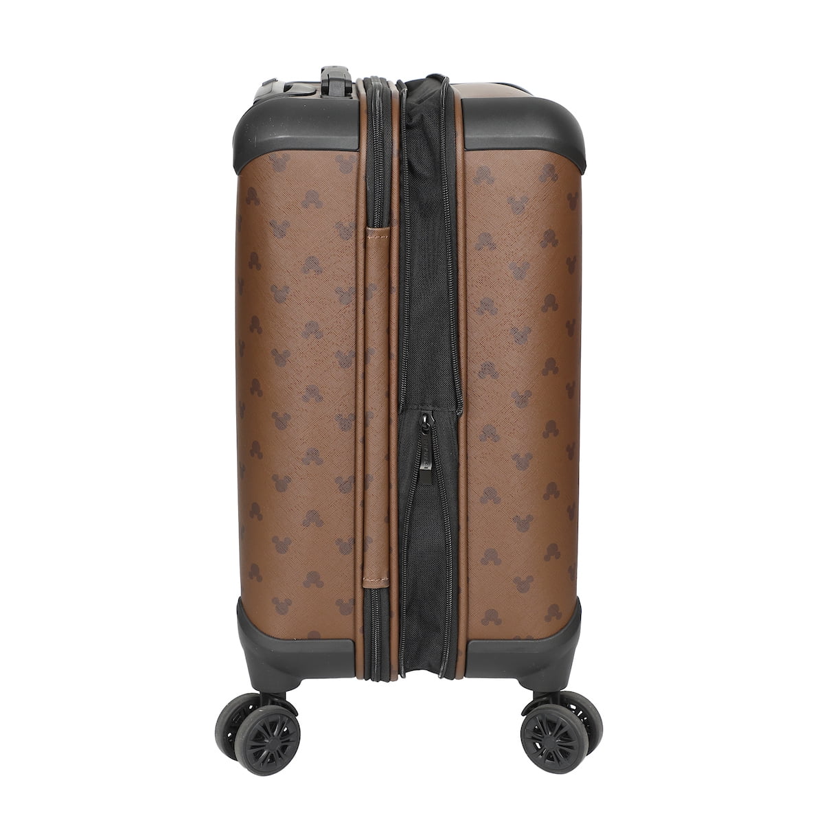Ears 22” Disney Mouse Mickey Luggage Brown Rolling