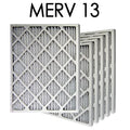MERV Size 6PK - 15.375x23.375x1.75 Pleated 16x24x2 Filter | 13 Actual Air
