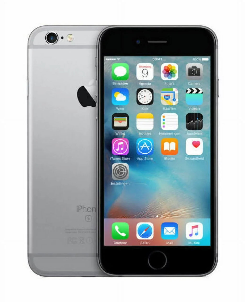 (Fully (Refurbished) Restored Gray iPhone Unlocked) 32GB 6s Space A1633