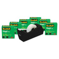 Scotch® Magic x 6/Pack Core, Pack Tape Value 1PACK 3M 1000", 1" w/Dispenser, 3/4"