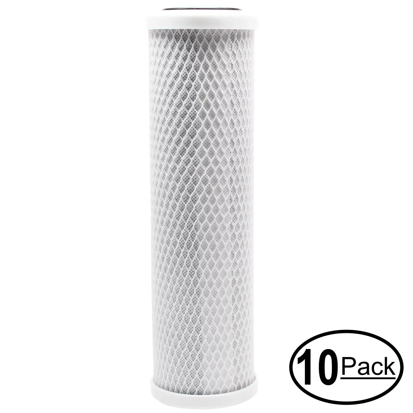 '- 10-Pack Denali HRO-200 Filter PurePro HRO-200 : for Carbon PurePro 10 Filter Commercial Activated Brand - Replacement Universal Block Light inch Pure 10" for RO