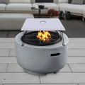 Fire Fire Pit Heat Pit Burner Deflector-Turn Cover Heater Patio into a 30"x30"