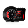 & Oil Speedometer, Display for Temperature Monitoring: Moobody Speed Car Water Head-Up RPM, Clock,