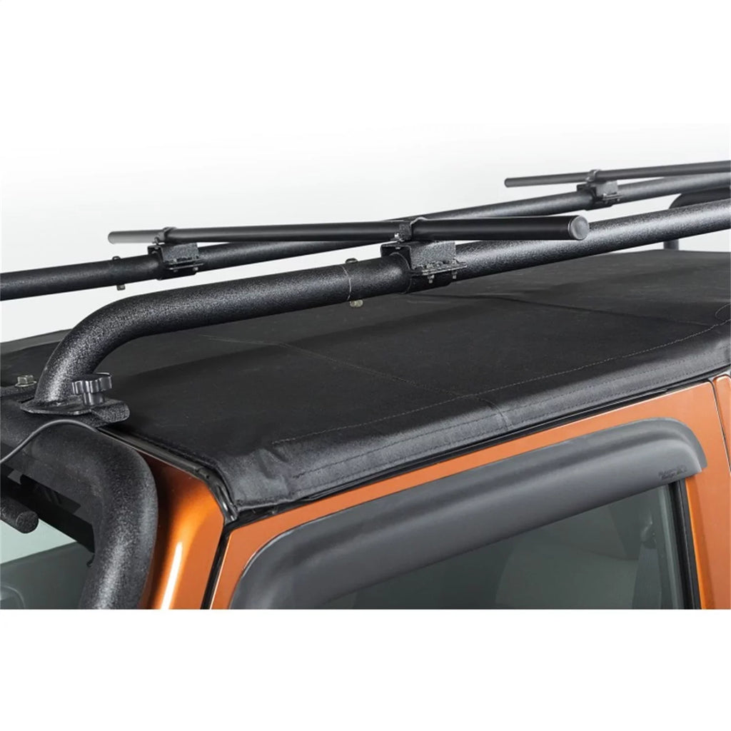 with | Rack Jeep Wrangler Ridge JK for Roof Tubes, | Crossbars by RealTruck 2007-2018 Sherpa Crossbar | Rugged 56.5" Black Steel, JK 11703.11 Compatible Wrangler
