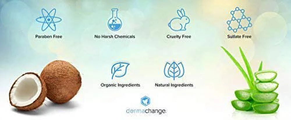 Conditioner Hair Shampoo -8 Growth Vitamins with DermaChange Set Oz and for
