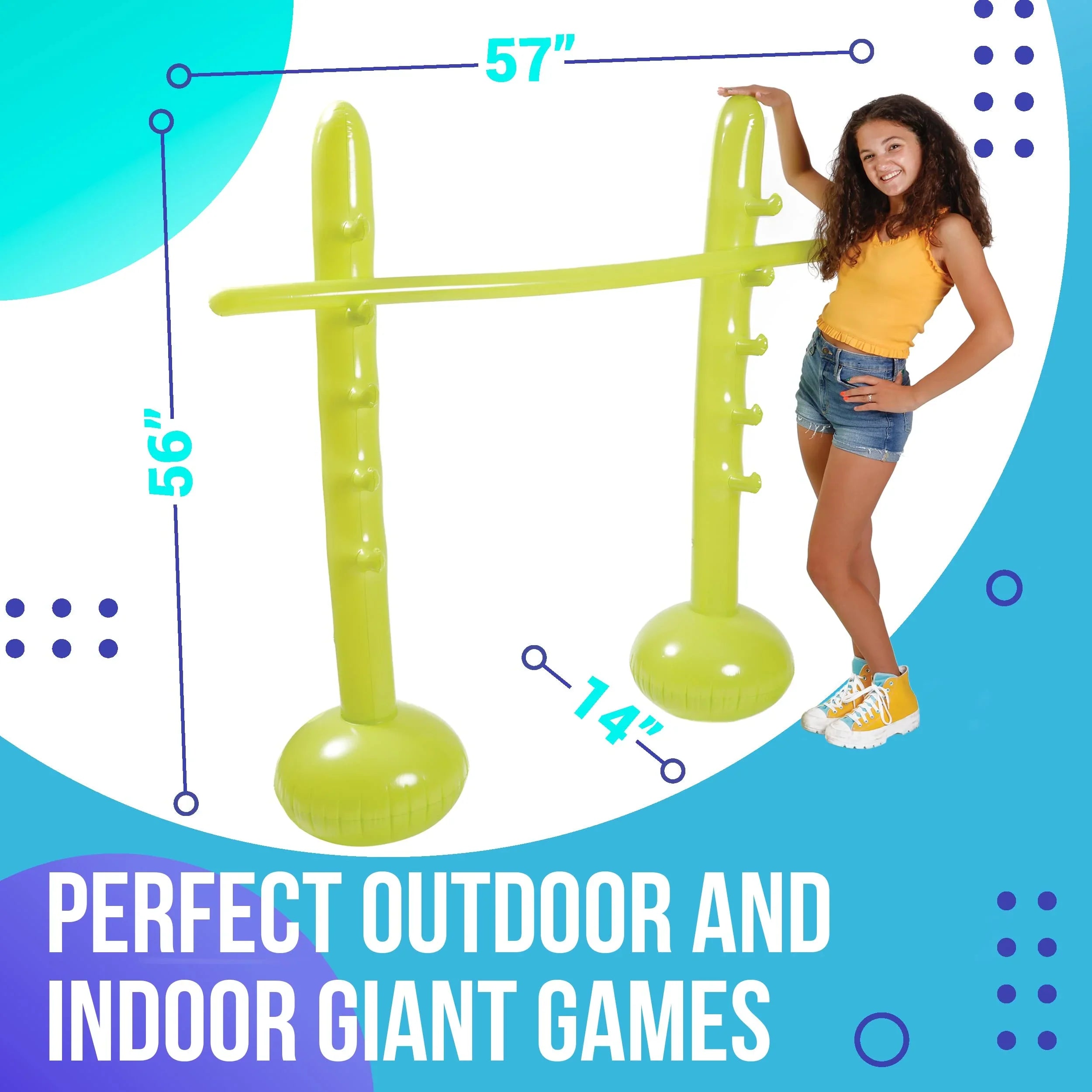 for Games, Kids Inflatable Party Picnic, Kids Birthday Toddler Party - - Limbo Game for Game Toys Beach, Outdoor for Pool Inflatable Kid Indoor Adults, More and for Toys and Limbo Games for and Adults