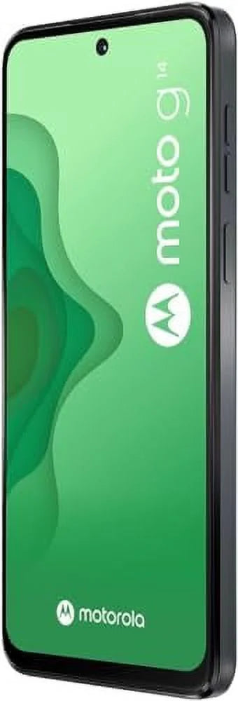 6.5" Model | 5000mAh Gray) 13 4G 50MP SIM Display Moto - Android (4/128GB) Battery International | Rear LDC | Motorola Camera | LTE Dual (Steel G14 IPS (2023)