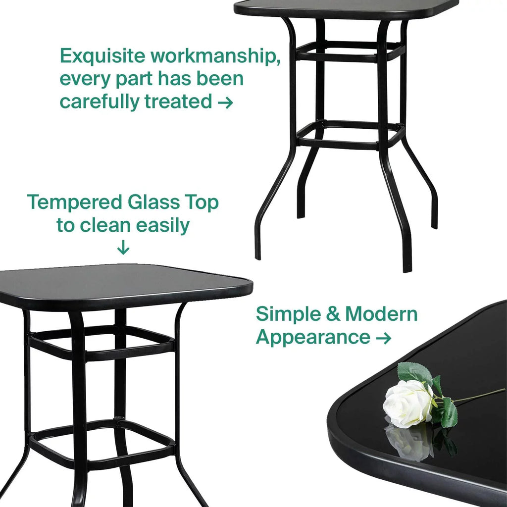Deck Bar Glass Zoey For Strong Table Use