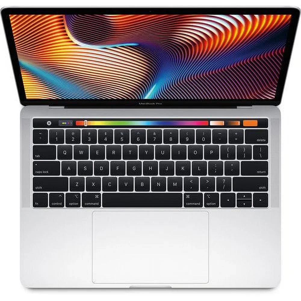 '- 8GB Silver Display Core - 13.3-inch Bar i5-8259U (2018) (Refurbished:  RAM, 256GB 2.3GHz - with Touch SSD (MR9U2LL/A) Pre-Owned MacBook - Pro Good) -