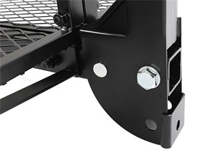 60"x21"x6" 550lbs Cargo SUV Hitch Basket for Trailer Carrier Van Luggage 2"x2" Hitch Rack Truck Hitch Folding Mount Receiver Kojem Cargo Rear Rack