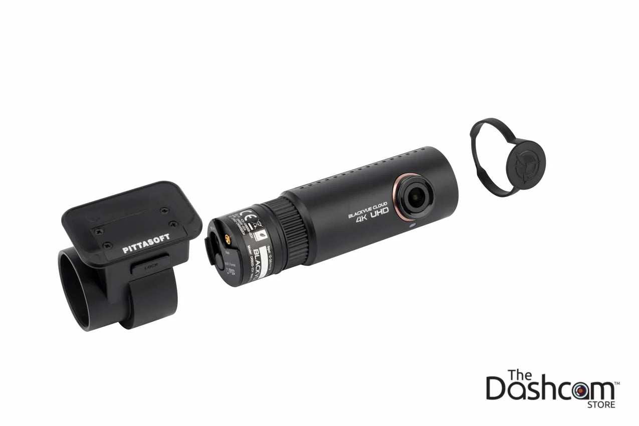 BlackVue Front for GPS Memory 64 GB w/ and Cloud-Capable DR900S-2CH Card WiFi Rear 4K Dual Lens Dashcam