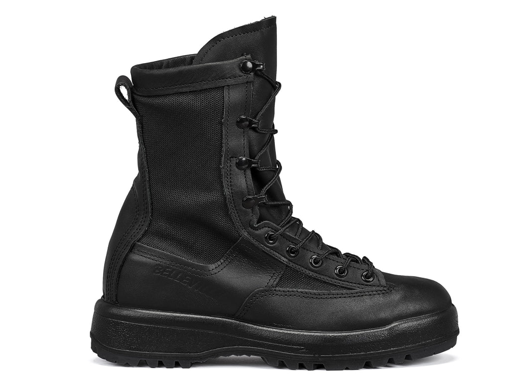 10, Regular Waterproof - Boot Mens, Duty Belleville Black,