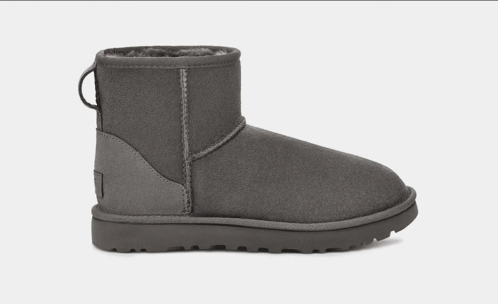 10 - Women's UGG Mini Size II Winter Grey - Classic Boot