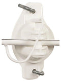 Gallagher G626144 Insulator, Wooden Post Pinlock 25-Pack, EquiFence White, Each