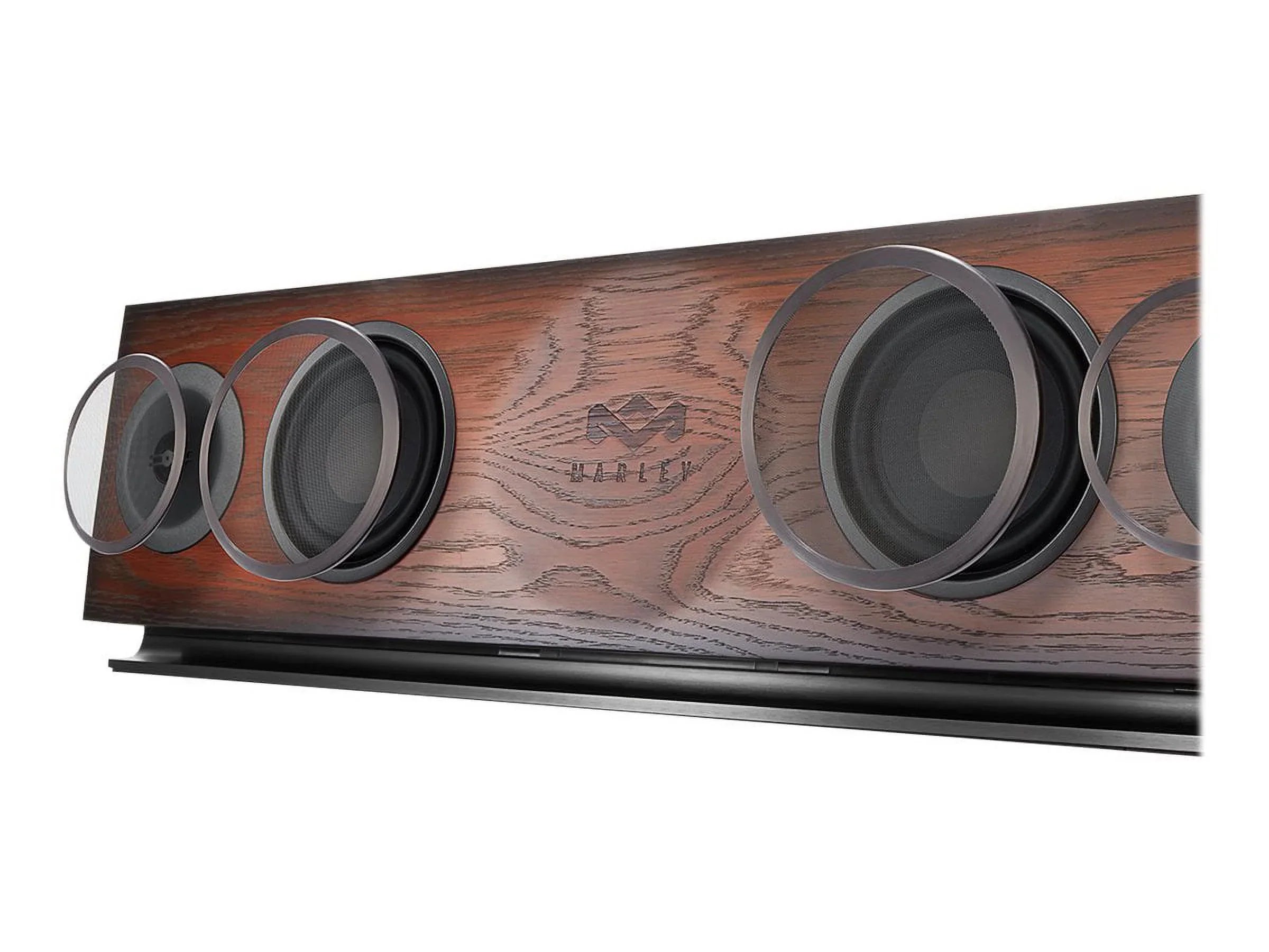 x Premium 220 Tweeters, Stereo Solid Baffle, Watt Regal 3.5 House of 2 Marley, Oak EM-DA002-RG Woofers, Hi-Fi High-Definition 1 Foundation FSC One High-Output Power, Certified Home Audio System,