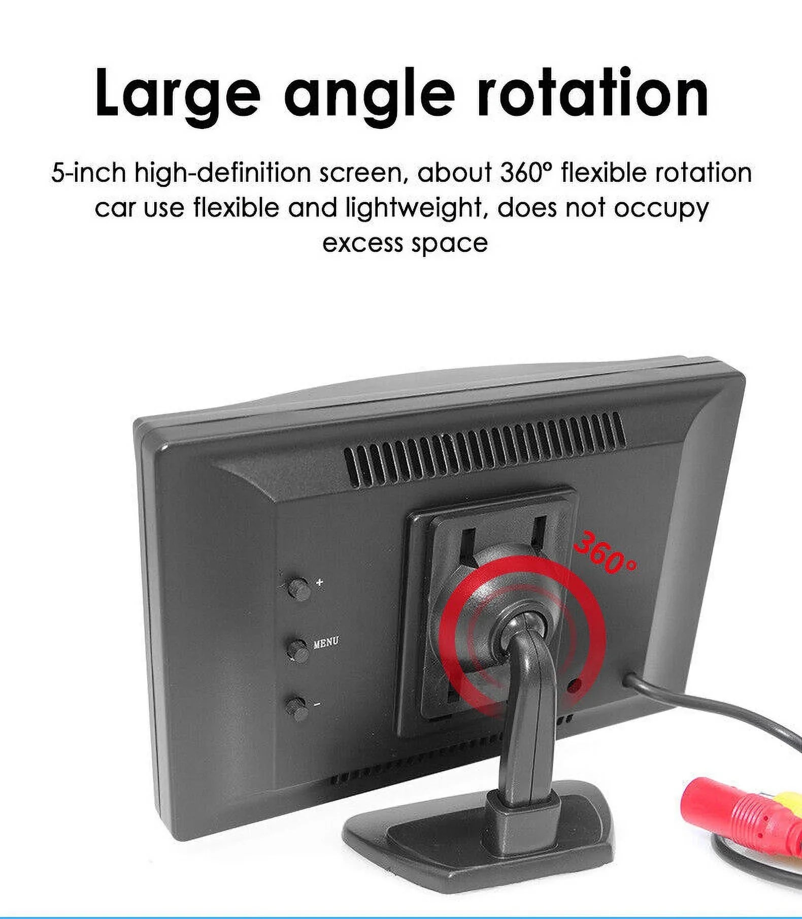 Monitor Night Car HD Waterproof 5" Paddsun Rear Kit View Backup Vision Camera Wireless