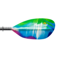 Kayak 2-Piece Whiskey Straight Shaft Bound Fiberglass Paddle Aqua