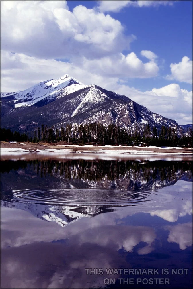 rocky mountains Poster, colorado 24"x36" Gallery