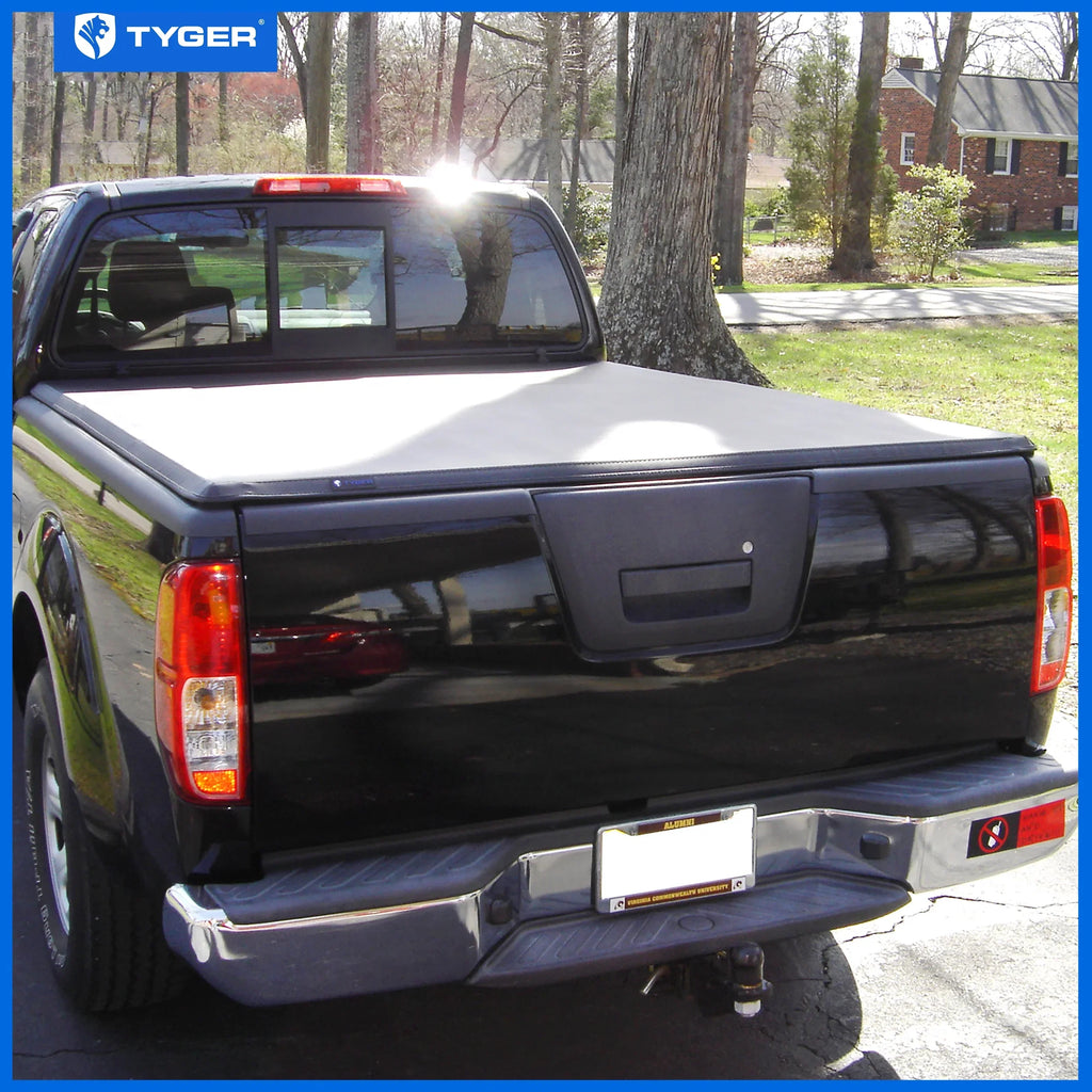 (73") with Bed Tyger Suzuki TG-BC3N1029 | | 2005-2021 2009-2012 Tri-fold Cover Soft Tonneau Auto Bed T3 Compatible Frontier; 6' Equator Truck Nissan