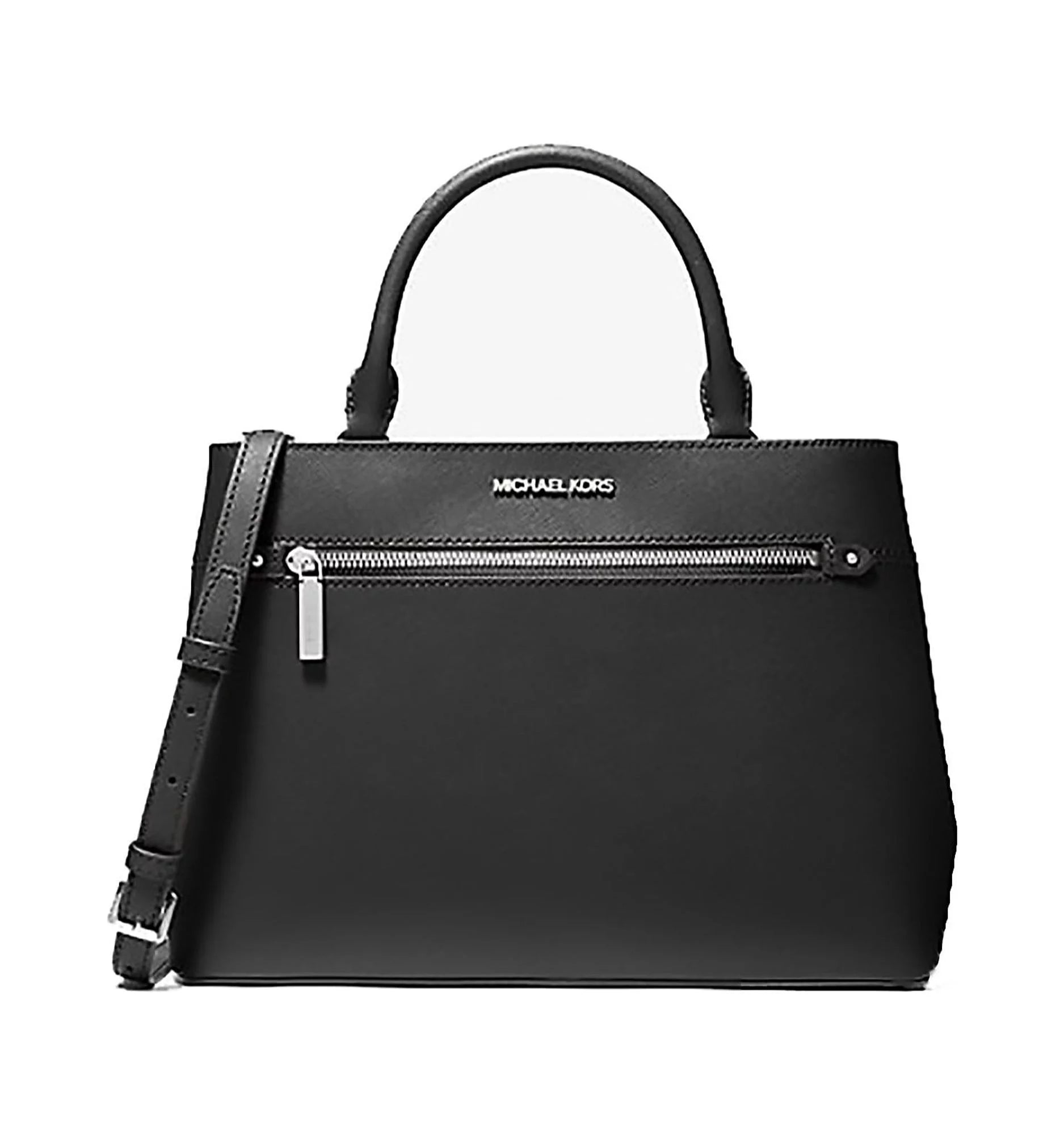 Michael Black Hailee Leather Saffiano Kors 38T9Cx2S3L Satchel Large