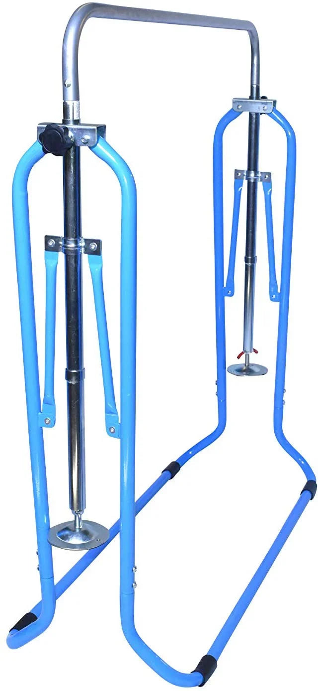 Gymnastics Kids Bar Climbing Training Gymnastic with Mat Height Fitness Blue Horizontal Monkey Kip Kip Expandable Bar Bars Tower Adjustable Folding for Bar