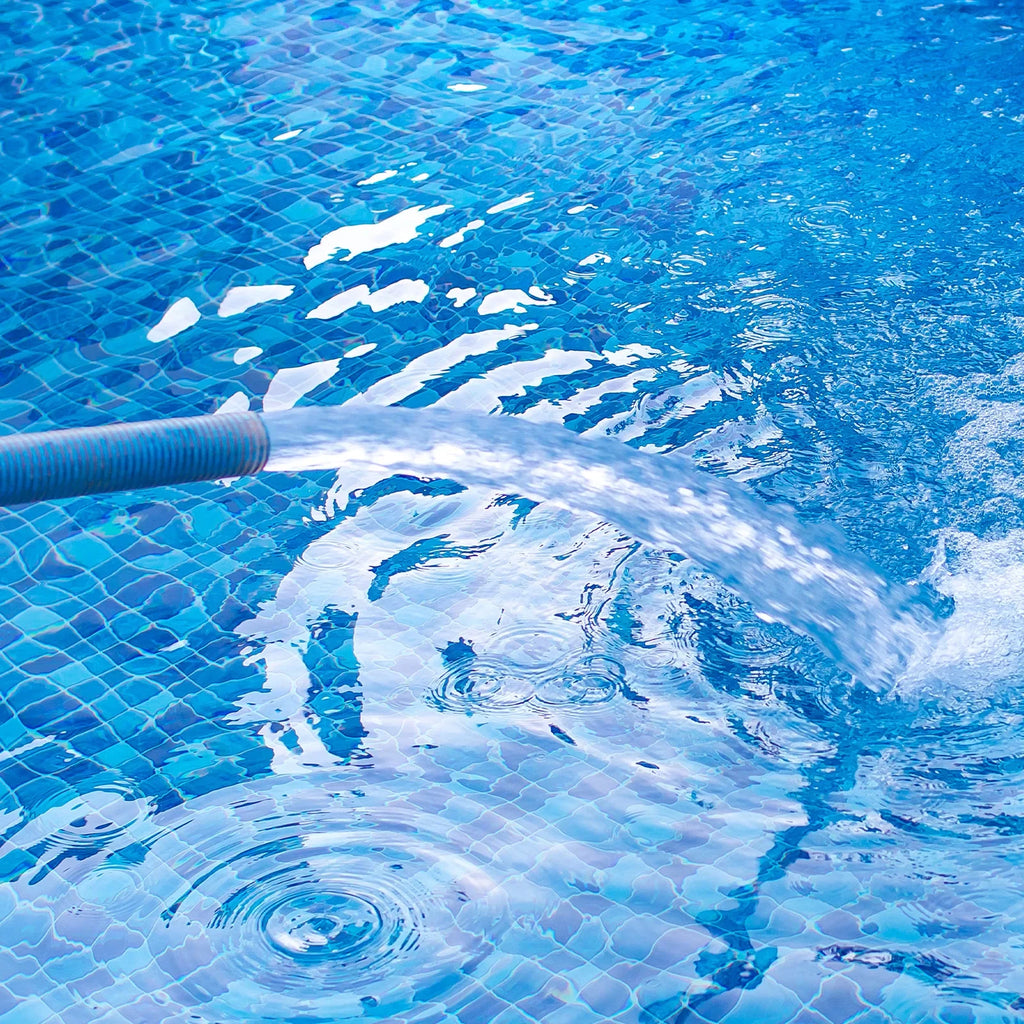 Discharge 49ft ID Lightweight Swimming for Backwash Pool Reinforced PVC 65mm Hose Lay Hose Flat