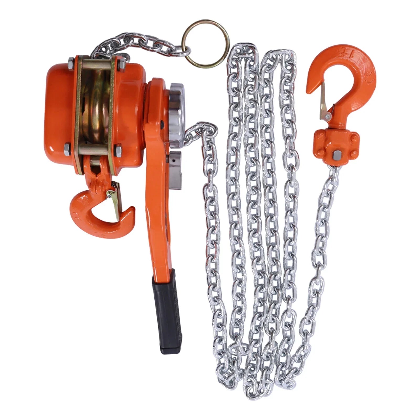 Block DENEST 10Ft Type Along Lever Hoist Lifter Ratchet Puller Chain Come 0.75T Chain