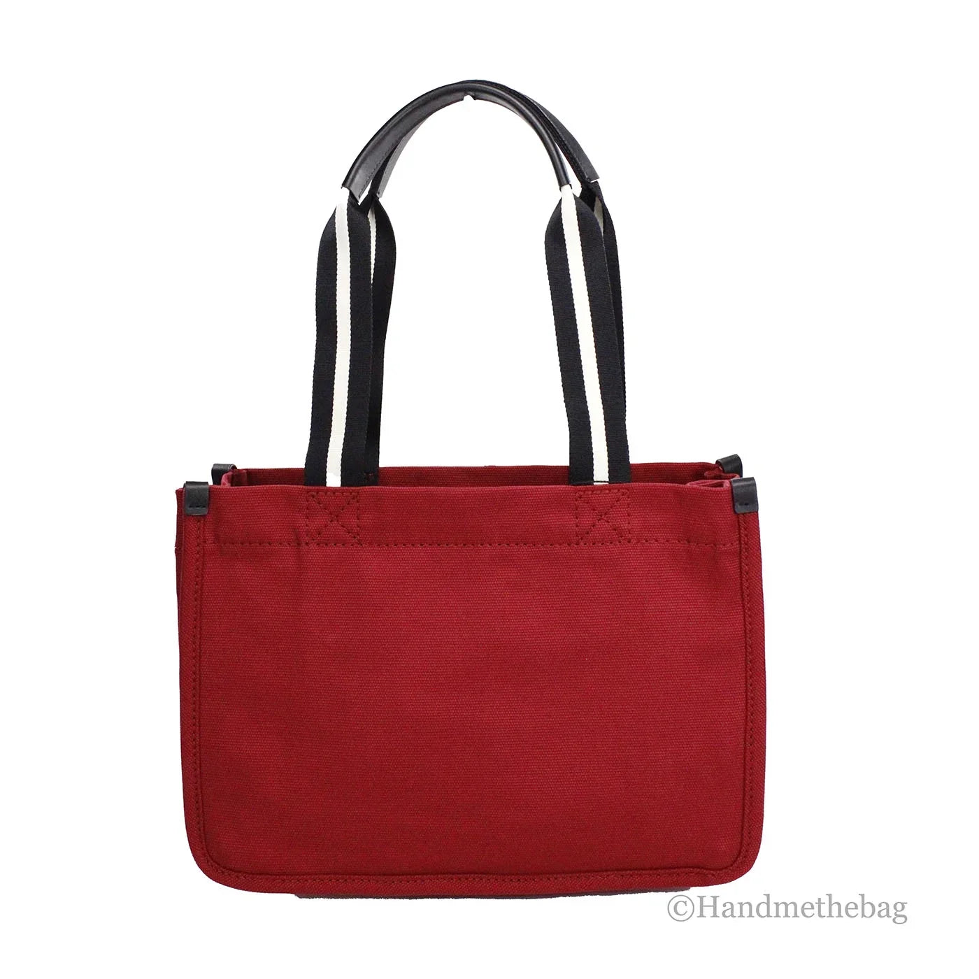 Red Canvas Bag Jacobs Medium Shoulder Tote Marc Convertible Fabric Purse Savvy
