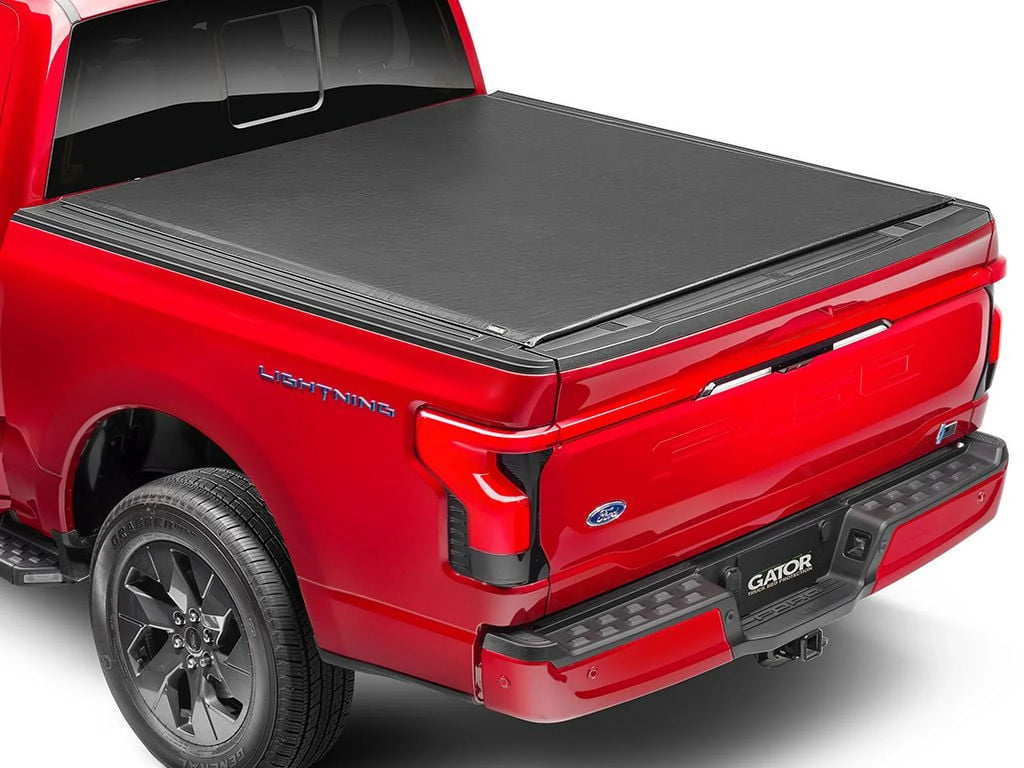 5'7" 2022-2024 Cover Toyota with Bed by Out Gator RealTruck System Tundra Tonneau Deck Rail Roll-up With Compatible SRX